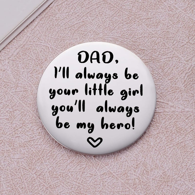 Aesnefe Pocket Hug Token Inspirational Reminder Gifts Mental Health Thinking of You Gift Self Love with PU Leather Keychain - Image 2